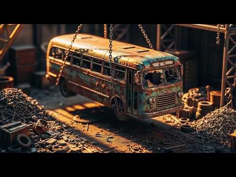 Extreme Bus Restoration | Scrap Yard to Showroom Transformation