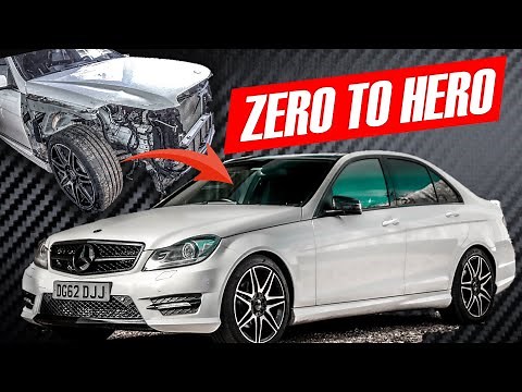 Building a Mercedes AMG In 10 Minutes *INSANE TRANSFORMATION*