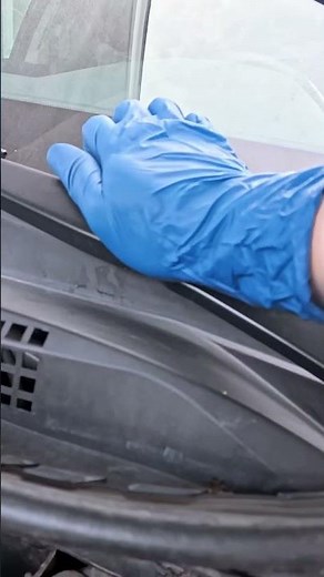 Windshield cowl grille replacement part2