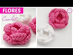 EASY CROCHET FLOWERS STEP BY STEP