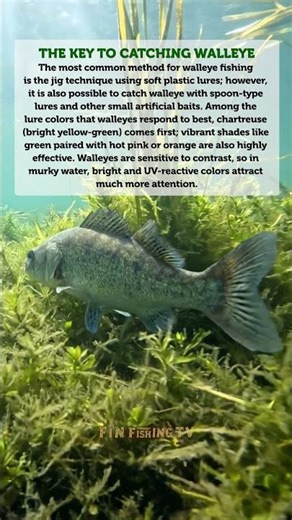 The Key to Catching Walleye 🎣