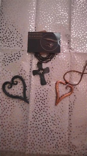 Iron pieces used in my recent Reiki video. By Hillbilly Forge. Link in description.
