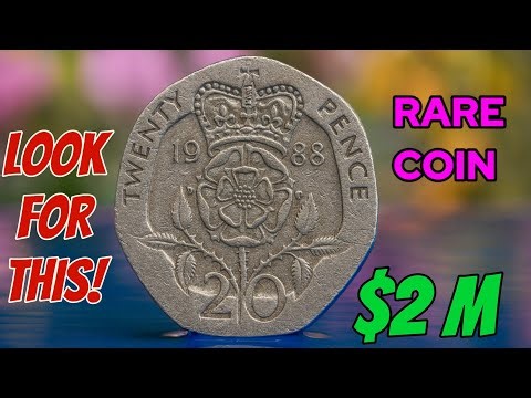 The Most Valuable British 20 Pence Coin (1988) Rare UK Twenty Pence Worth Big Money