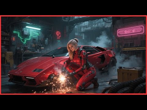 Midnight Garage Mix — Synthwave Retrowave Outrun | Cyberpunk Chillwave | VØIDRIDER FM