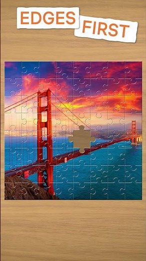 3 ways of doing a jigsaw puzzle