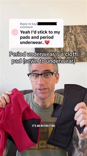 Tree Hugger Cloth Pads on Instagram: "If you’re wearing period underwear, you’re wearing a cloth pad. Crystal sells both."