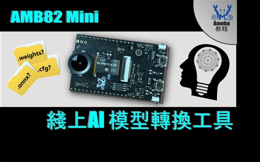 AMB82-mini 线上AI模型转换工具