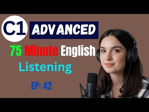 C1 Level English Listening and Speaking Practice | Train Your Focus and Speak with Ease