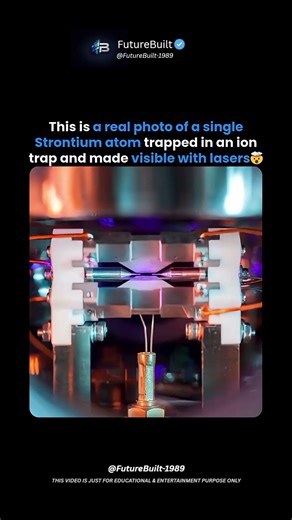 This Is a REAL Photo of a Single Atom 🤯