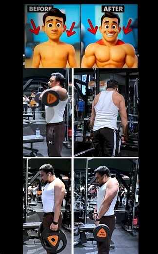 Trapezius Strength Workout: Enhance Upper Body Power & Stability 😄 #musclebuliding #liftnation3