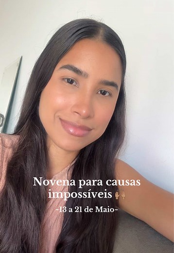 Novena para causas impossíveis! Do dia 13 ao dia 21 de maio Novena de Santa Rita de Cássia aqui no meu perfil ❤️🌹 Vamos rezar mais uma novena juntos? #novena #santarita #catolicostiktok #fyp