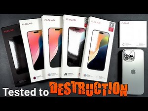 iPhone 16 Pro Max Every FLOLAB ONETIME Screen Protector - Drop & Scratch TESTED