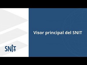 Visor principal del SNIT
