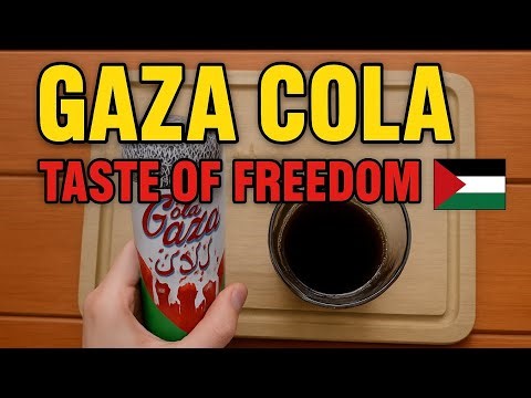 Gaza Cola – The Taste of Freedom 🇵🇸 | Palestinian Cola Taste Test