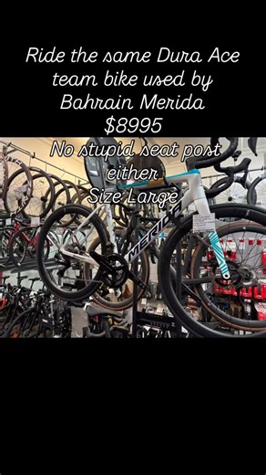 Full Dura Ace Team Bike With Power cranks $8995 size large | Glen Parker Cycles