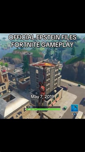 The leaked gameplay footage was publically released on 2/1/26. #fortnite #jeffreyepstein #epstein