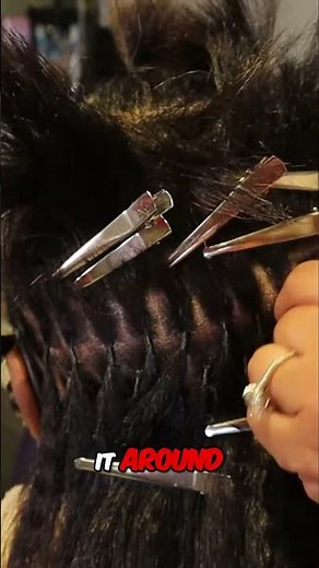 DIY Hair Extensions: Thread & Hair Magic Revealed!