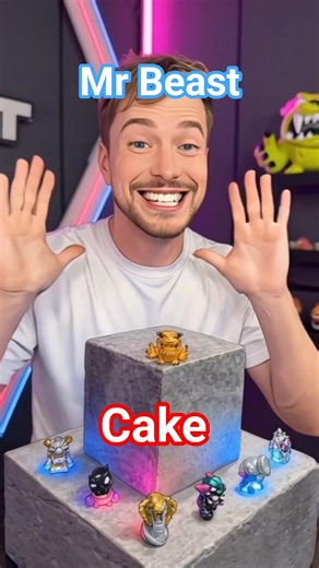 Mr Beast Cake Cutting 🤯