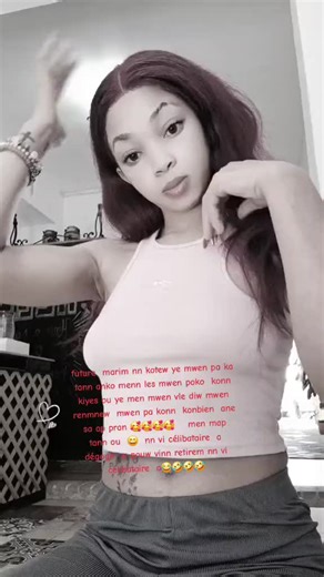 future marim nn kotew ye mwen pa ka tann anko menn les mwen poko konn kiyes ou ye men mwen vle diw mwen renmnew mwen pa konn konbien ane sa ap pran 🥰🥰🥰🥰 men map tann ou 😄 nn vi célibataire a dégage w pouw vinn retirem nn vi célibataire a😂🤣🤣🤣😂😂😂😂