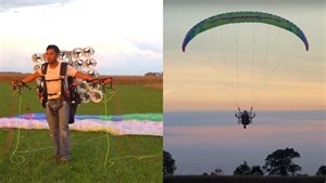 This DIY Flying Machine Conquers Gravity with 50 Drone Motors