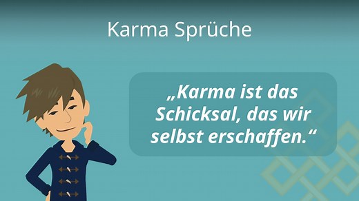 50 Karma Sprüche • schön, lustig & zum Nachdenken