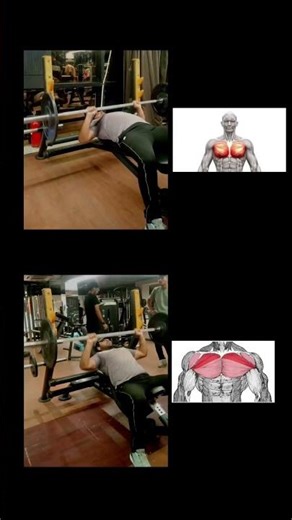 Flat Bench Press vs Incline Bench Press 🆚 | Which Chest Exercise is Best? 💪🔥