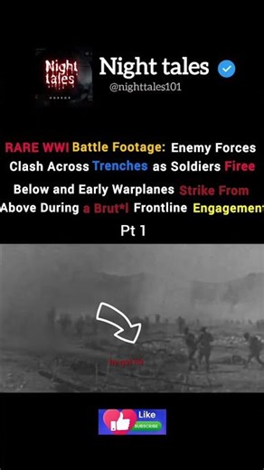 RARE WWI BATTLE FOOTAGE