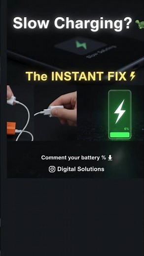 How to Fix “Charging Slowly” Issue Instantly