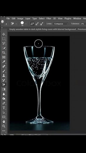 How to Remove Background of Transparent Objects in Photoshop!