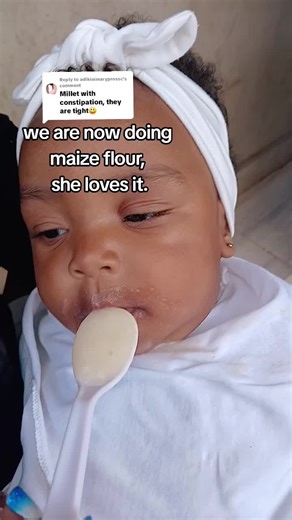 Replying to @adikinimaryprossc most mommas suggested maize floor instead of wimbi due to constipation, we keep learning we keep growing. #youngmom #babytip #motherhood #babymilestones #kenyamoms