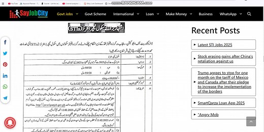 Latest STI Jobs 2025 Part 2 | Say Job City