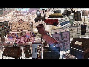 Classic Furniture Building Hacks Part3 | Tips and Tricks ,Tutorial , Ideas | Bloxburg ROBLOX