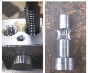 CARVE WORM GEAR by Hand
