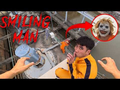 SMILING MAN IN REAL LIFE ESCAPE 11.0 | Horror Parkour Pov Short | Bubbles 3Run