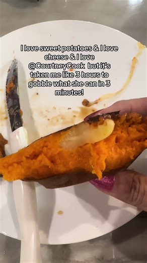 Sweet Potato Challenge with Courtney Cook: Can You Eat It Fast?