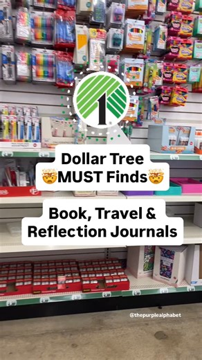 507 reactions · 28 shares | Dollar Tree had. Set of journals that are 勞. One is a book log, another is a travel journal and they even have gratitude journal. Each is a 1.25. #dollartreefinds #dollartreejournals #budgetjournaling #goalsettingjournals #gratitudejournal #traveljournal #booklogjournal #dollartreehaul #stationeryfinds #dollartreestationery | The Purple Alphabet | Facebook