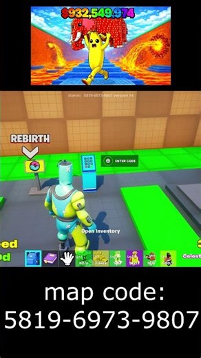 SURVIVE LAVA FOR BRAINROT RAINBOW HACK in FORTNITE