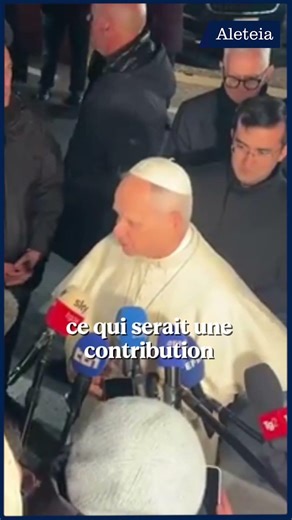 Le Pape espère que Trump cherche à réduire la violence au Moyen Orient