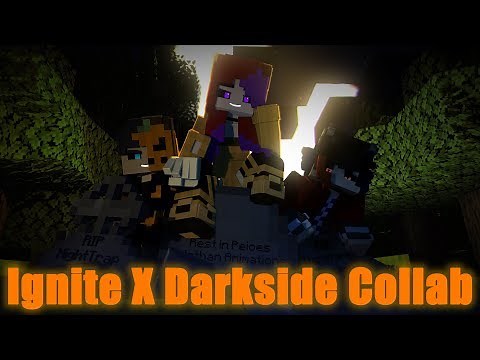 "Ignite x Darkside" Song by SMMUP | Minecraft Halloween Animation Collab