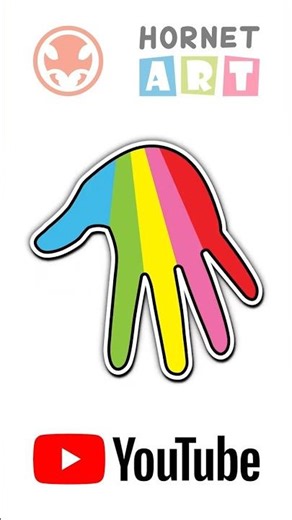 🌈 How to Chromatic Handprint