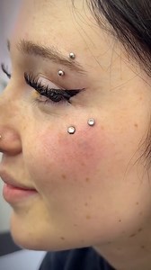 5.6M views · 43K reactions | Face dermal piercing #piercing #piercer #dermalpiercing | Underground Tattoos Watford | Facebook