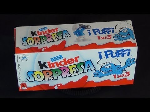 Kinder Sorpresa - i Puffi (Kinder Surprise - The Smurfs) [Italy 2010]