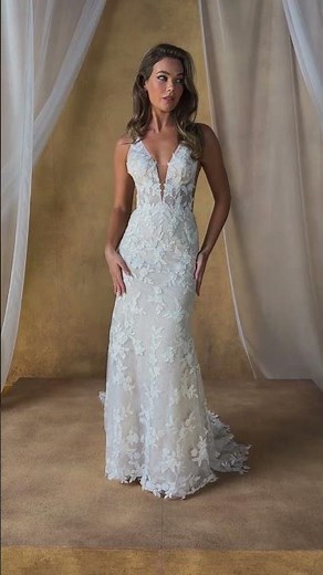 Lace Wedding Dress | Nellie by Madi Lane available at Timeless Bridal Couture