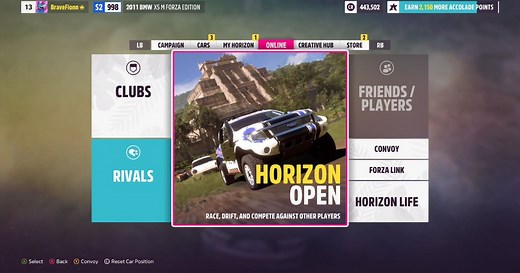 Forza Horizon 5 multiplayer - How to join a friend's session in Forza Horizon 5
