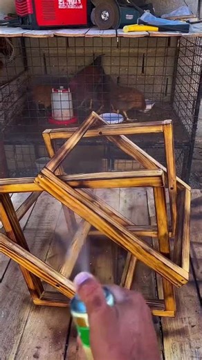 DIY Wooden Ceiling Lamp