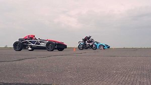Three-Way Duel: McLaren 720S Vs. BMW S 1000 RR Vs. Ariel Atom