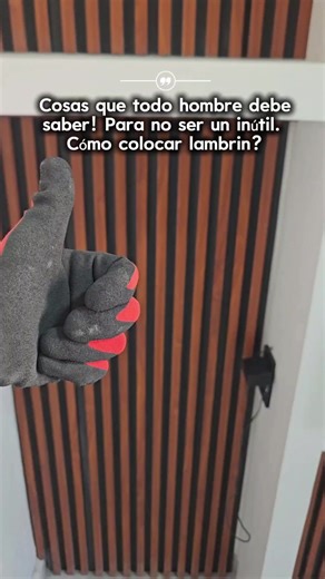 Instala Lambrín WPC Fácilmente en 1 Minuto