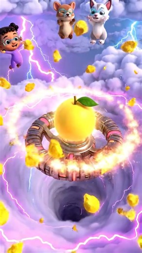 Summoning the Rainbow Storm! 🌈☁️ 3D Magic Effects #Shorts