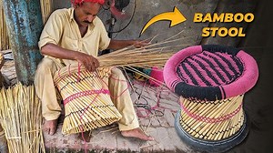 Bamboo Handicrafts: Create a Stylish and Sturdy Bamboo Stool