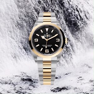 67 reactions · 3 comments | The ROLEX Explorer in a yellow Rolesor...